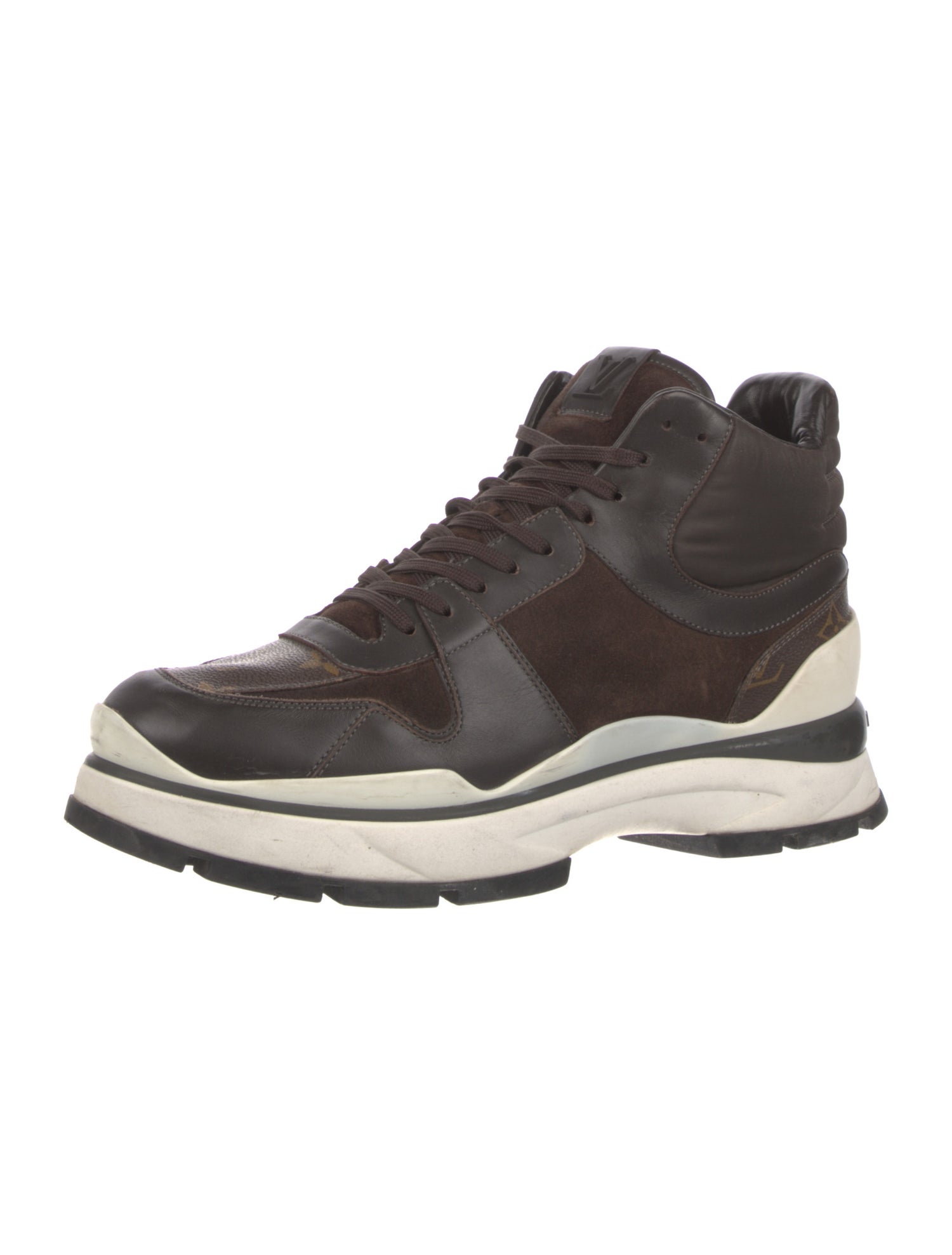 Louis Vuitton LV Monogram Leather Sneakers