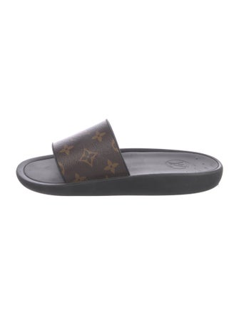 Louis Vuitton Monogram Pattern Slides