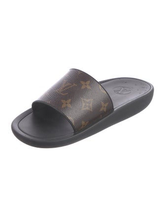 Louis Vuitton Monogram Pattern Slides