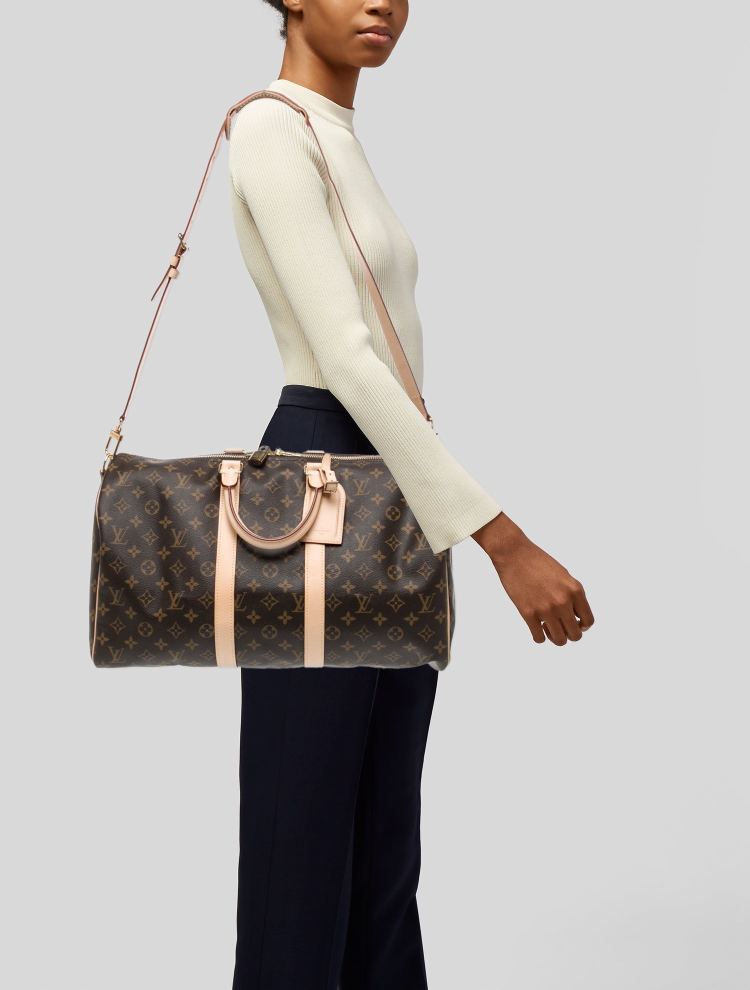 Louis Vuitton LV Monogram Keepall Bandouliere 45