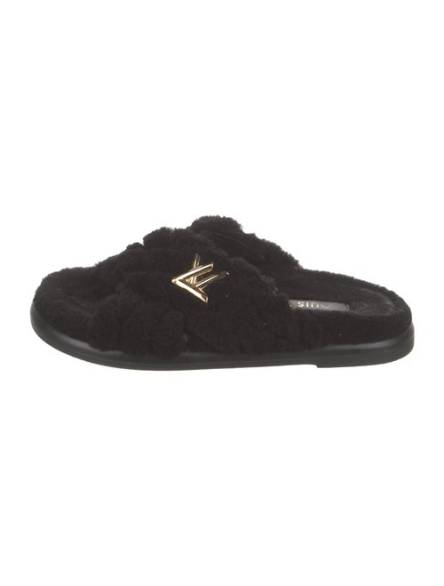 Louis Vuitton Faux Fur Slides