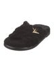 Louis Vuitton Faux Fur Slides