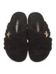 Louis Vuitton Faux Fur Slides