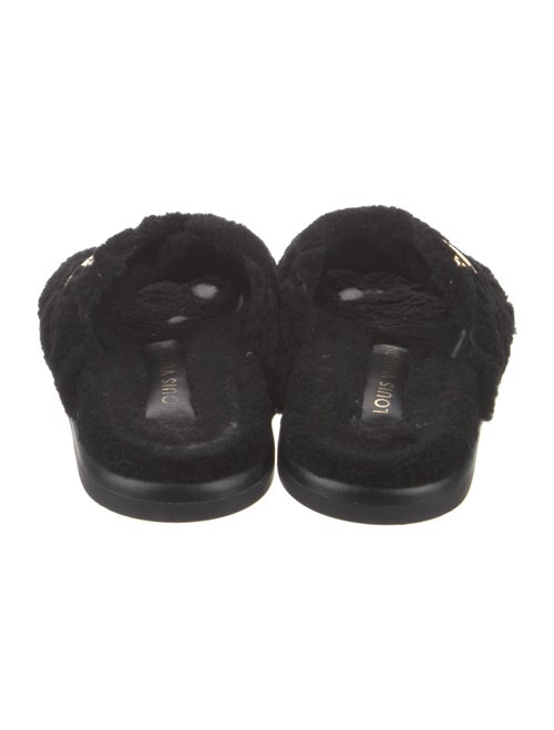 Louis Vuitton Faux Fur Slides