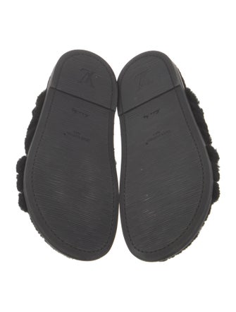 Louis Vuitton Faux Fur Slides