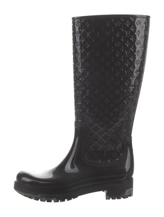 Louis Vuitton LV Monogram Rubber Rain Boots