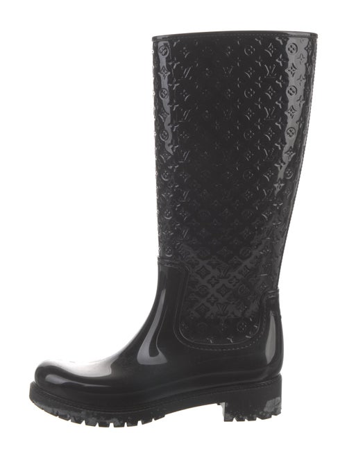 Louis Vuitton LV Monogram Rubber Rain Boots