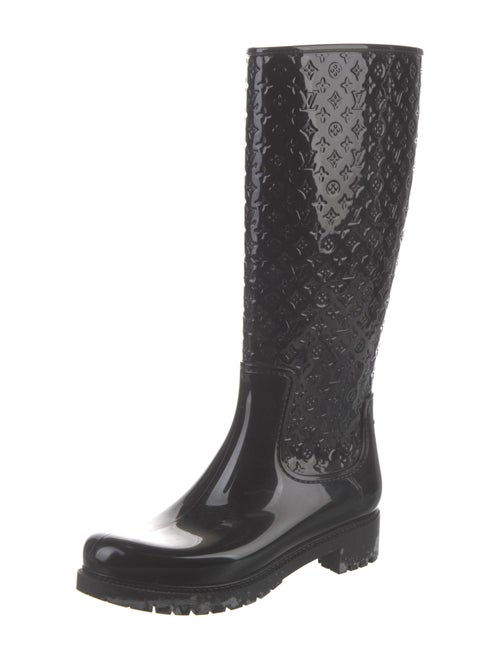Louis Vuitton LV Monogram Rubber Rain Boots