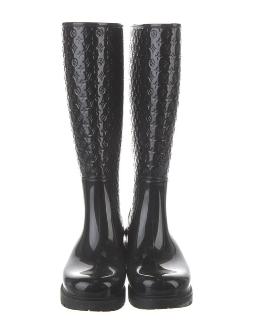 Louis Vuitton LV Monogram Rubber Rain Boots