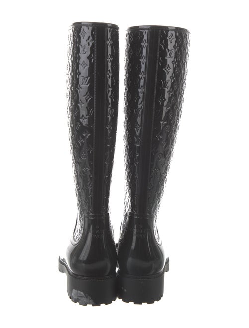 Louis Vuitton LV Monogram Rubber Rain Boots