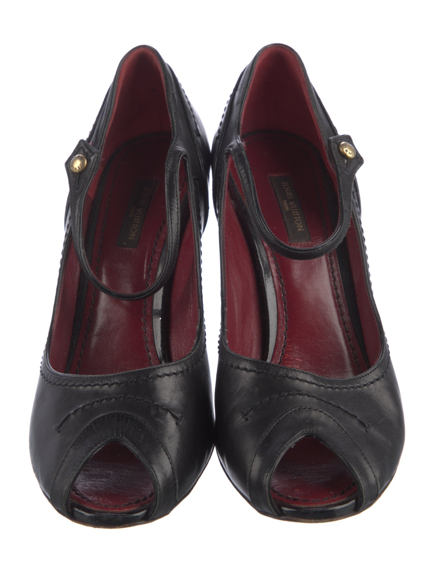 Louis Vuitton Leather Pumps