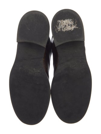 Louis Vuitton Monogram Pattern Combat Boots