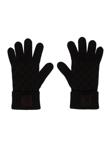 Louis Vuitton Gloves & Mittens Petit Damier Knit