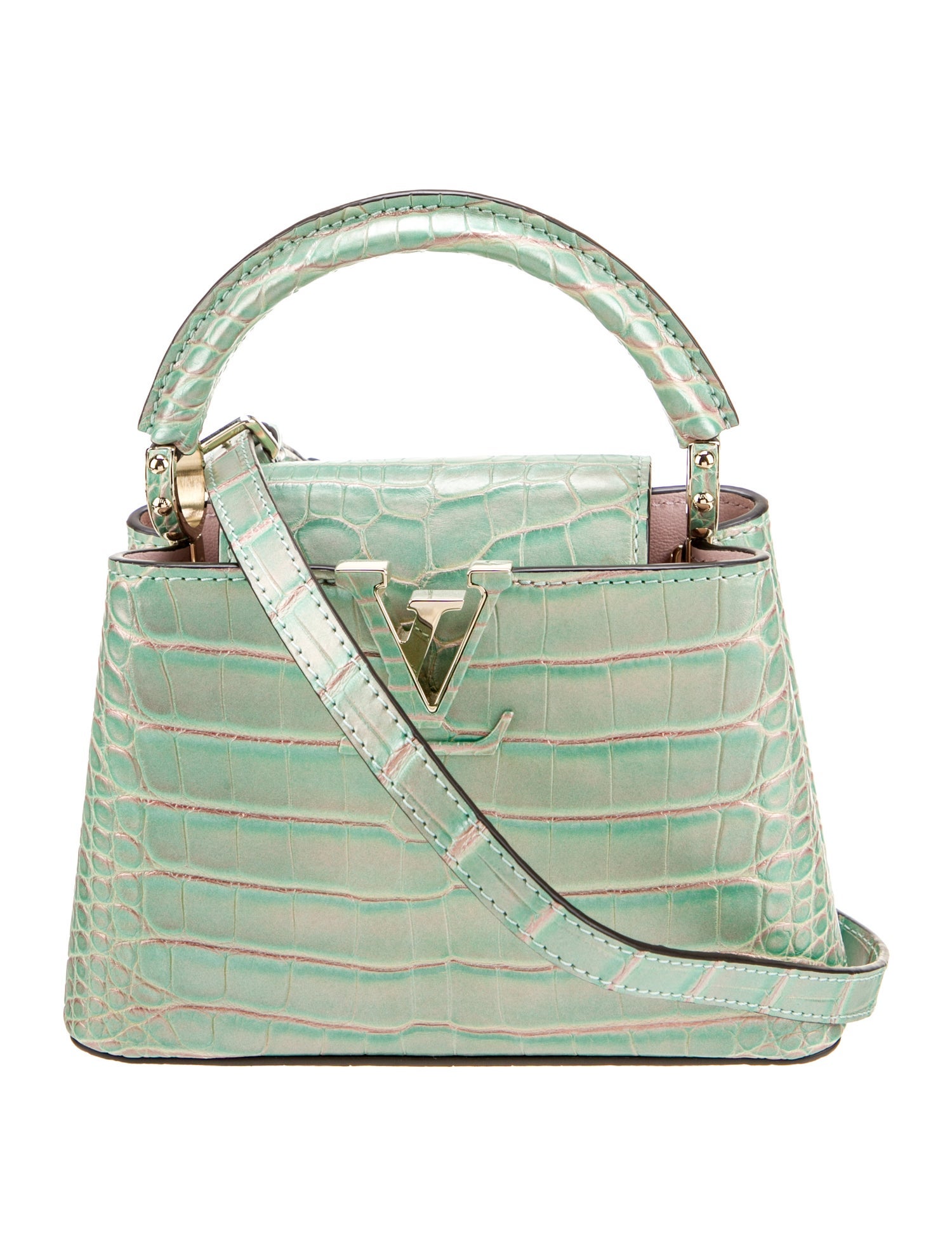 Louis Vuitton Alligator Capucines Mini