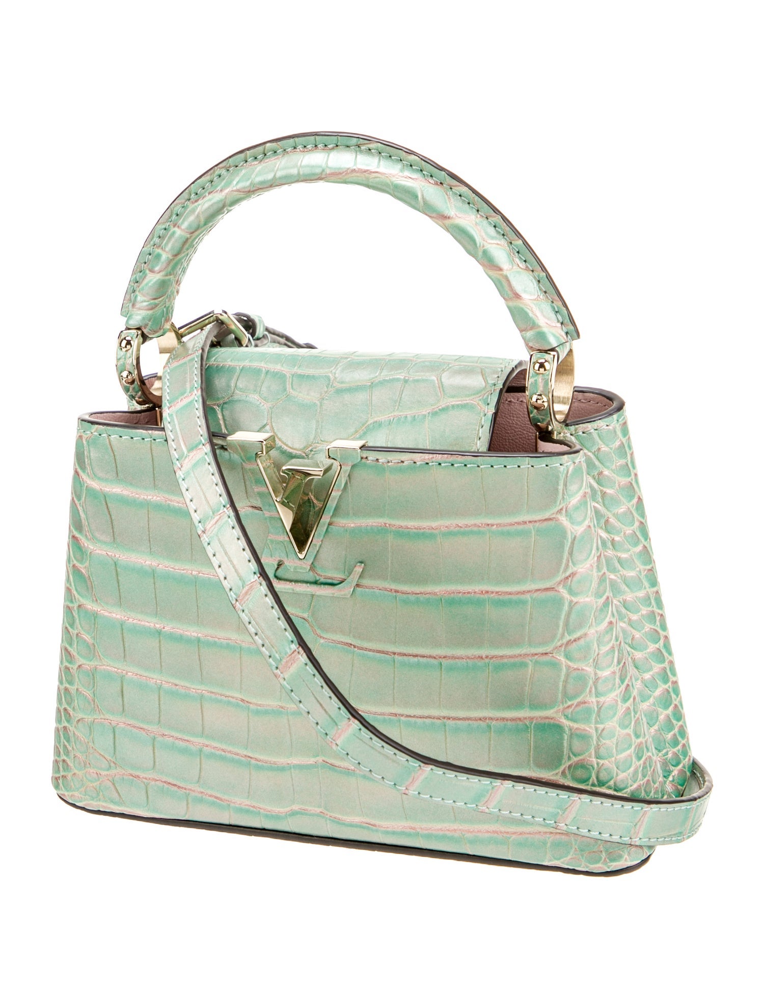Louis Vuitton Alligator Capucines Mini