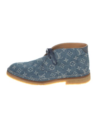 Louis Vuitton LV Monogram Denim Sneakers