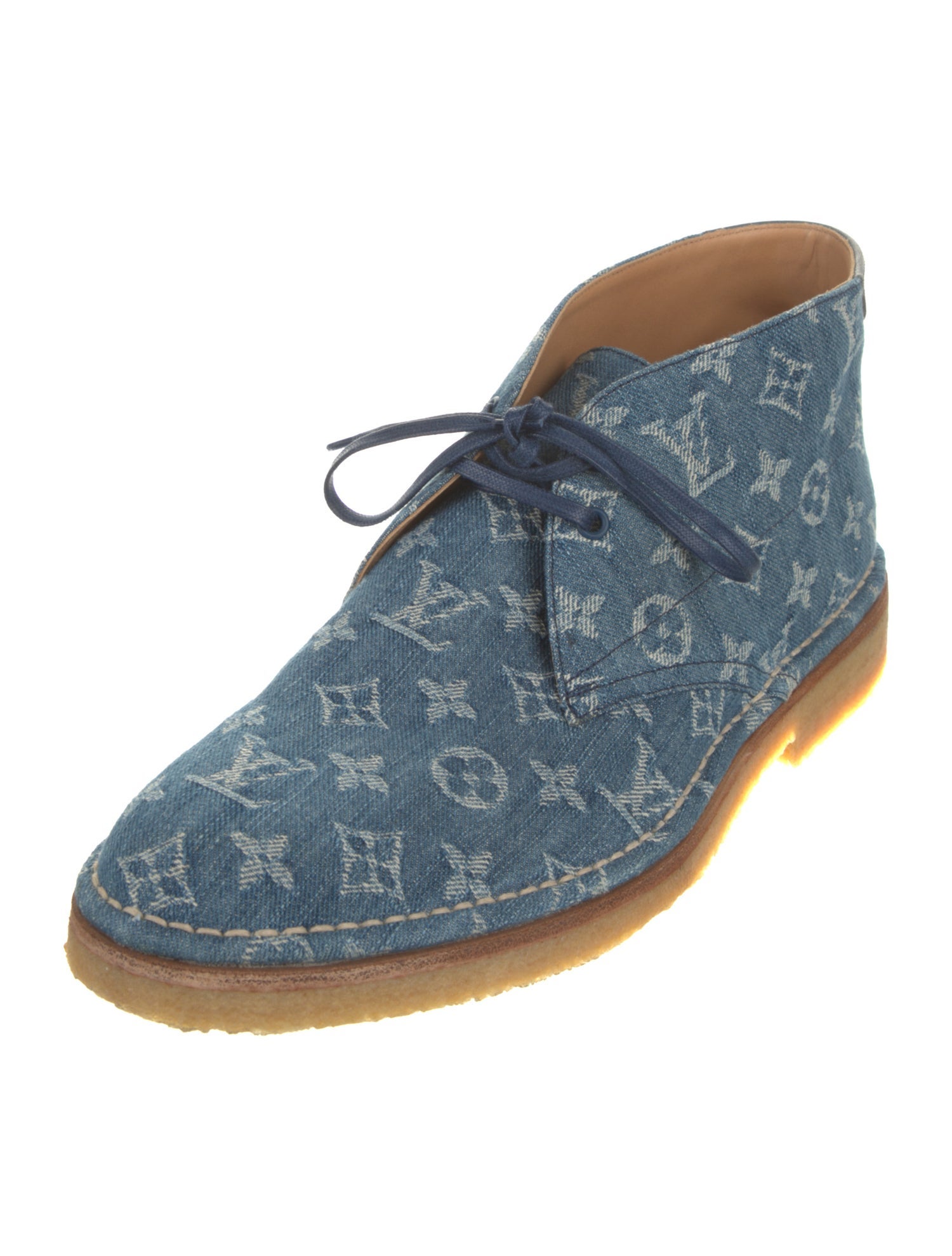 Louis Vuitton LV Monogram Denim Sneakers
