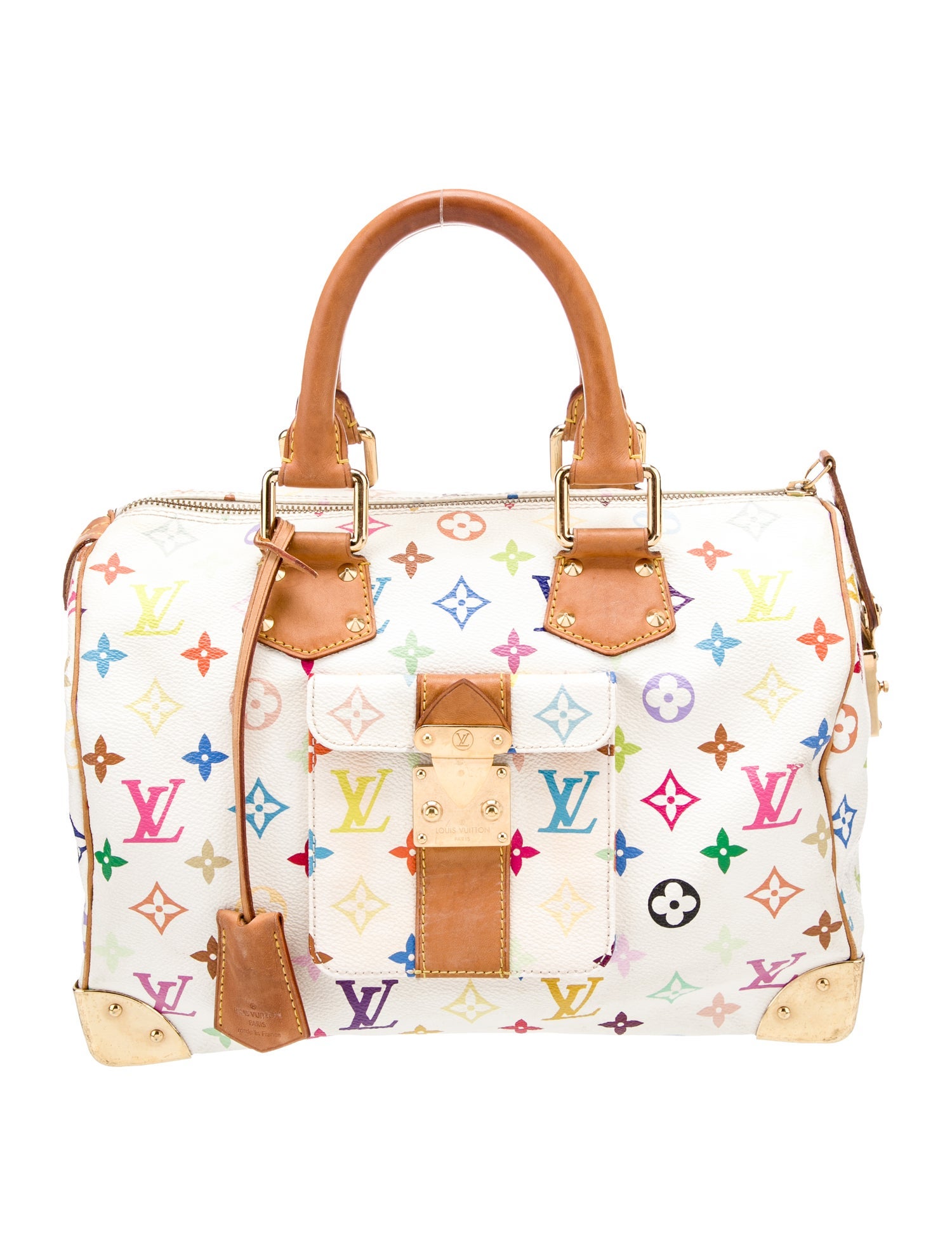 Louis Vuitton Multicolore Monogram Speedy 30 Vintage