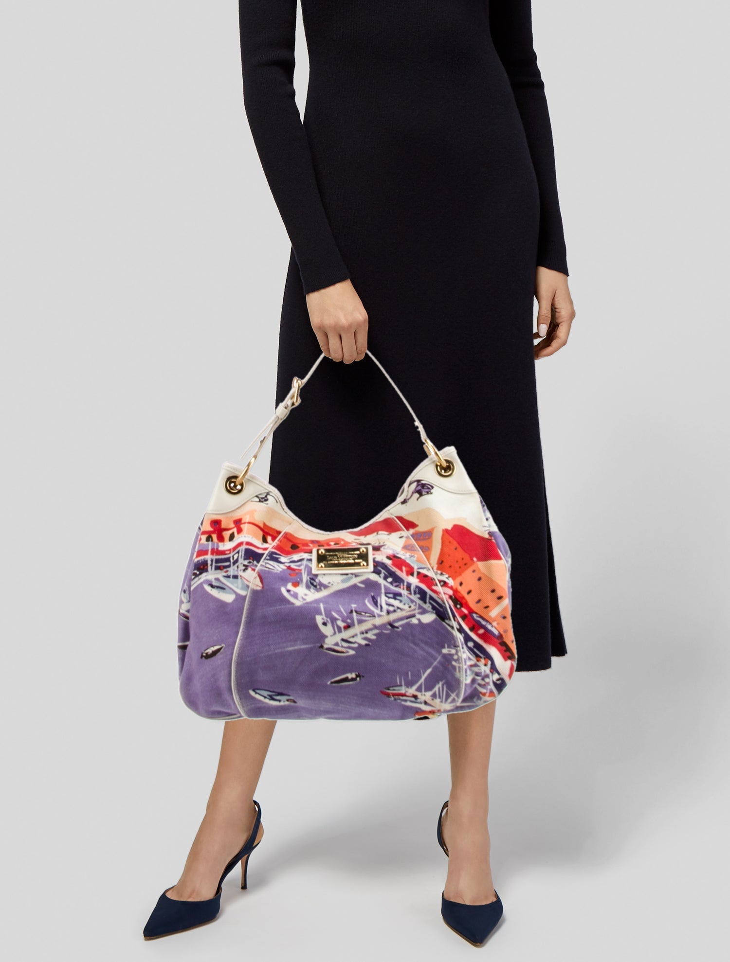 Louis Vuitton Canvas Cruise Galliera GM Vintage