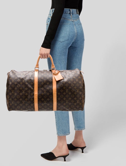 Louis Vuitton LV Monogram Keepall 55