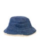 Louis Vuitton LV Monogram Shearling Reversible Bucket Hat