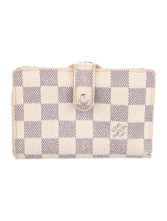 Louis Vuitton 2007 Damier Azur Pattern French Purse