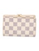 Louis Vuitton 2007 Damier Azur Pattern French Purse