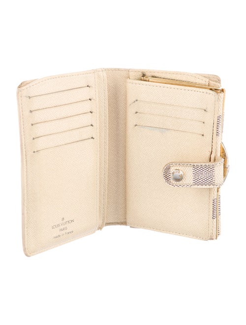 Louis Vuitton 2007 Damier Azur Pattern French Purse