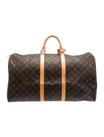 Louis Vuitton LV Monogram Keepall 55 Vintage