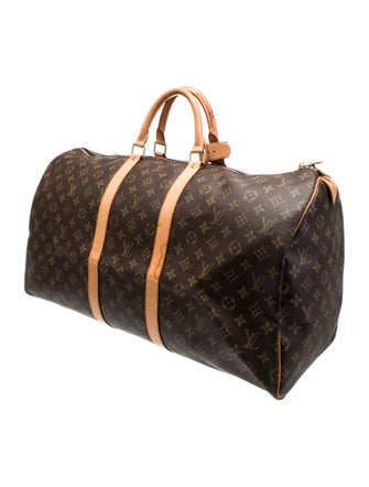 Louis Vuitton LV Monogram Keepall 55 Vintage