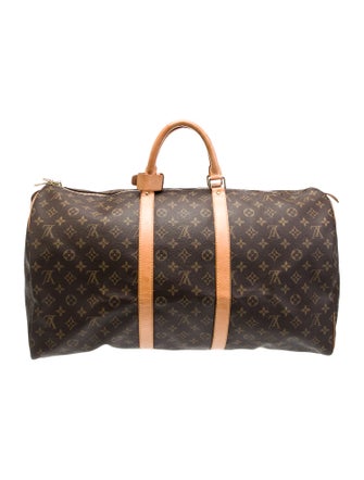 Louis Vuitton LV Monogram Keepall 55 Vintage