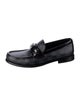Louis Vuitton Damier Graphite Pattern Leather Trim Embellishment Dress Loafers