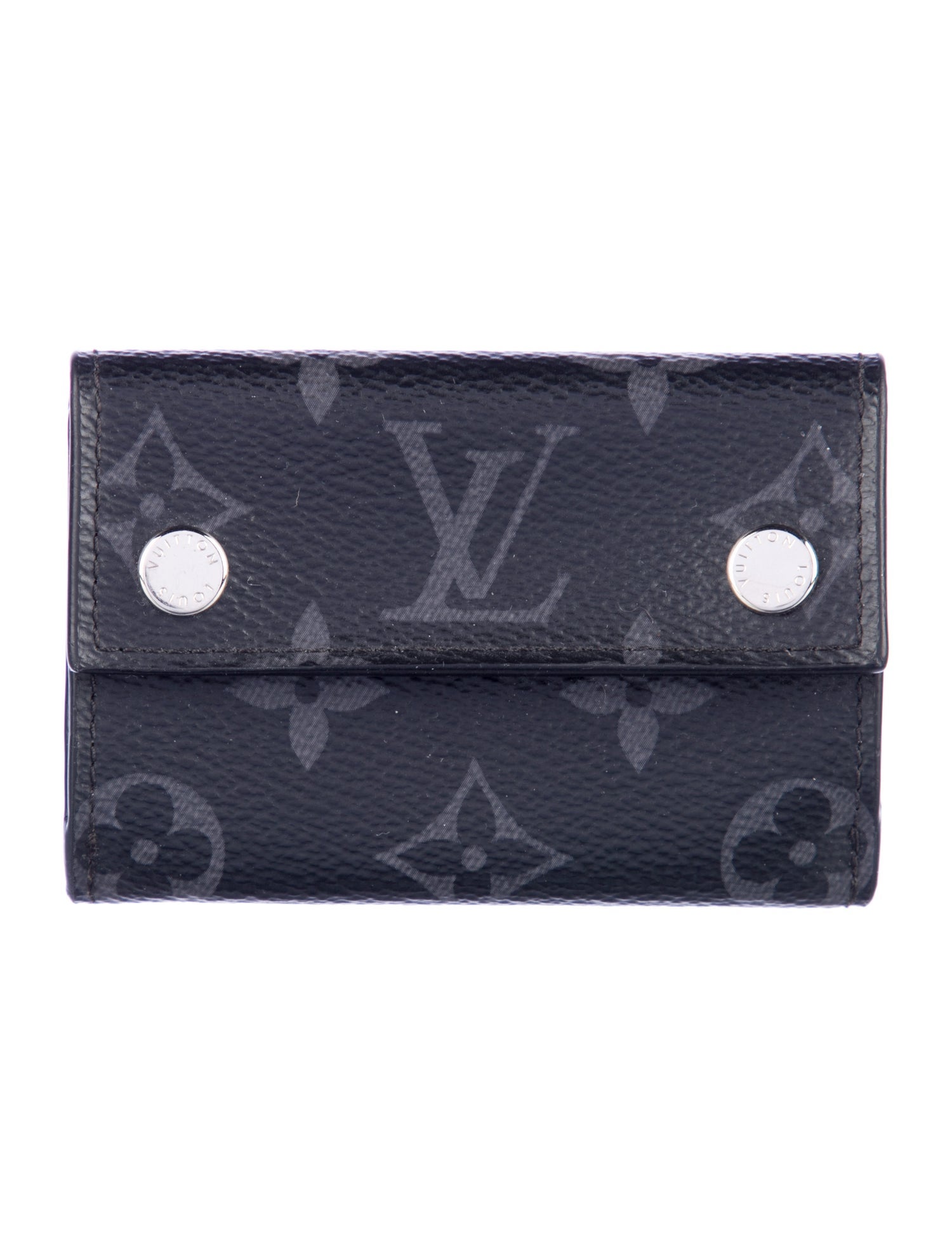 Louis Vuitton 2019 Monogram Eclipse Compact Wallet
