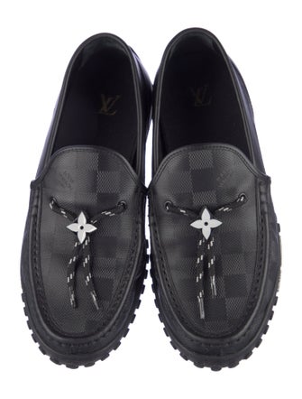 Louis Vuitton Damier Cobalt Leather Drivers