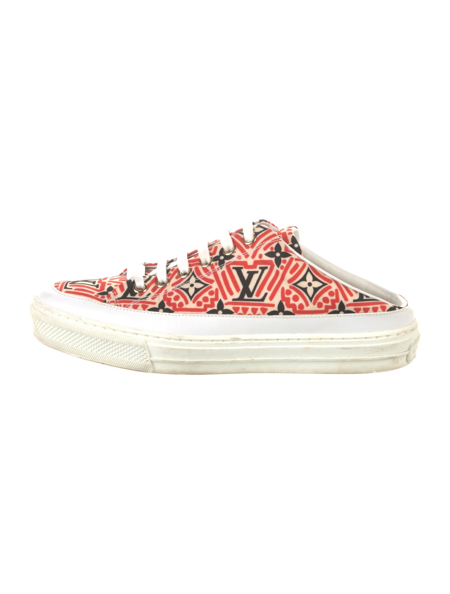 Louis Vuitton Nylon Printed Sneakers