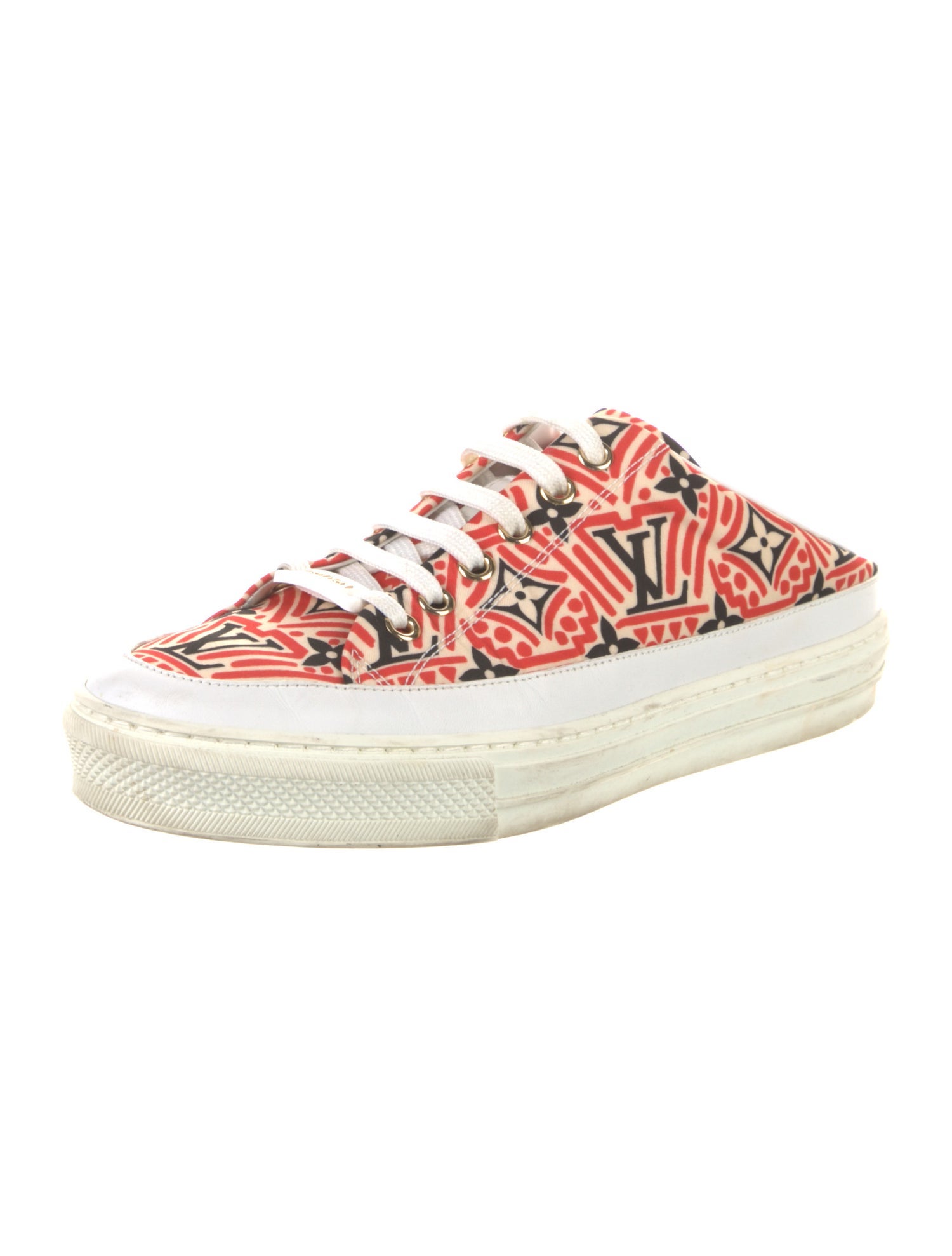 Louis Vuitton Nylon Printed Sneakers