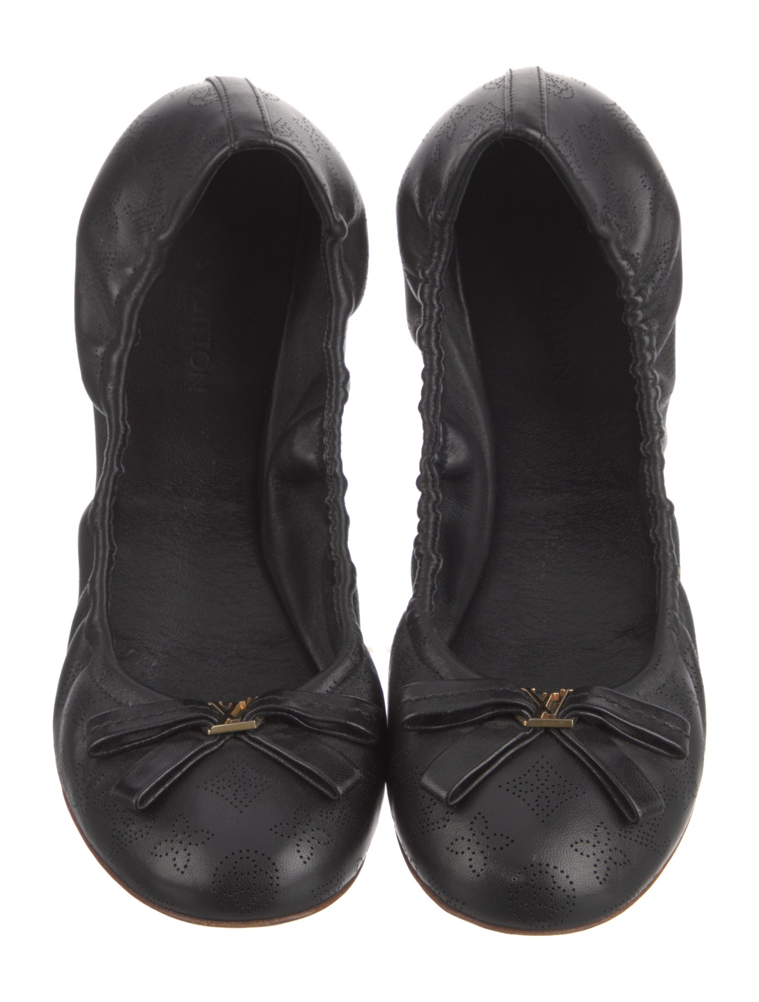 Louis Vuitton 2013 LV Monogram Ballet Flats
