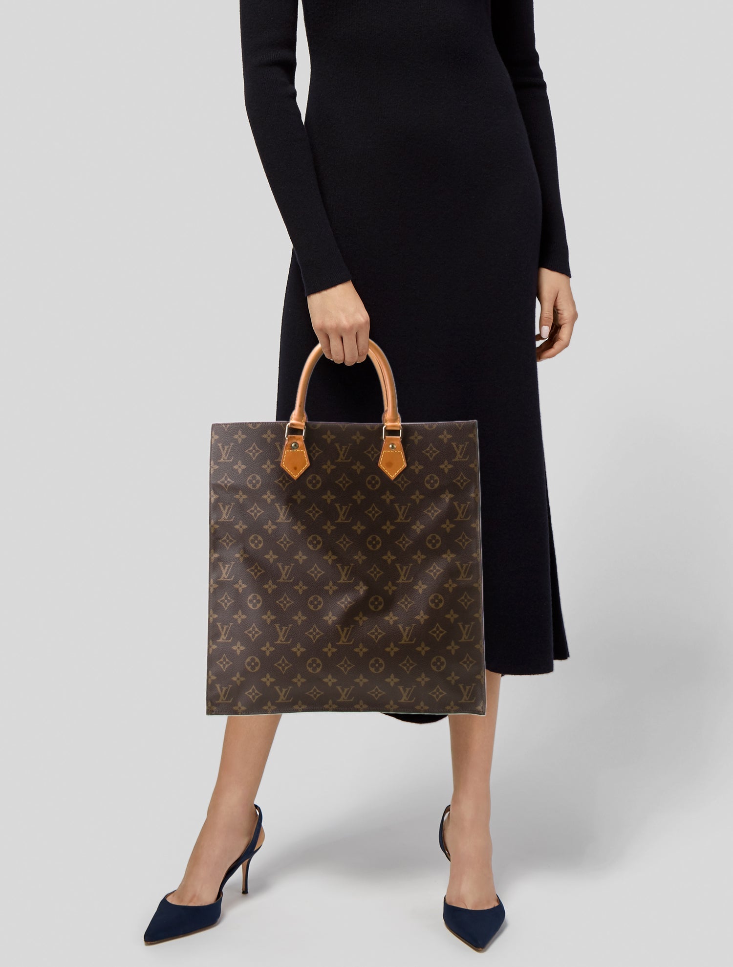 Louis Vuitton LV Monogram Sac Plat Vintage