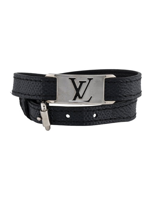 Louis Vuitton Damier Sign It Wrap Bracelet