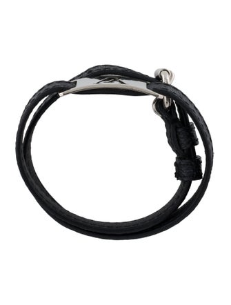 Louis Vuitton Damier Sign It Wrap Bracelet