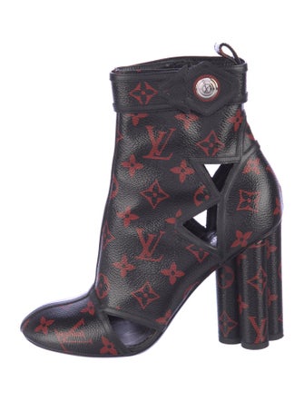 Louis Vuitton LV Monogram Leather Boots