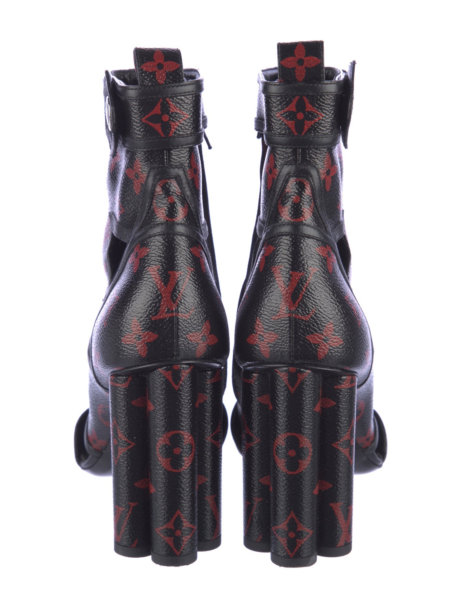 Louis Vuitton LV Monogram Leather Boots