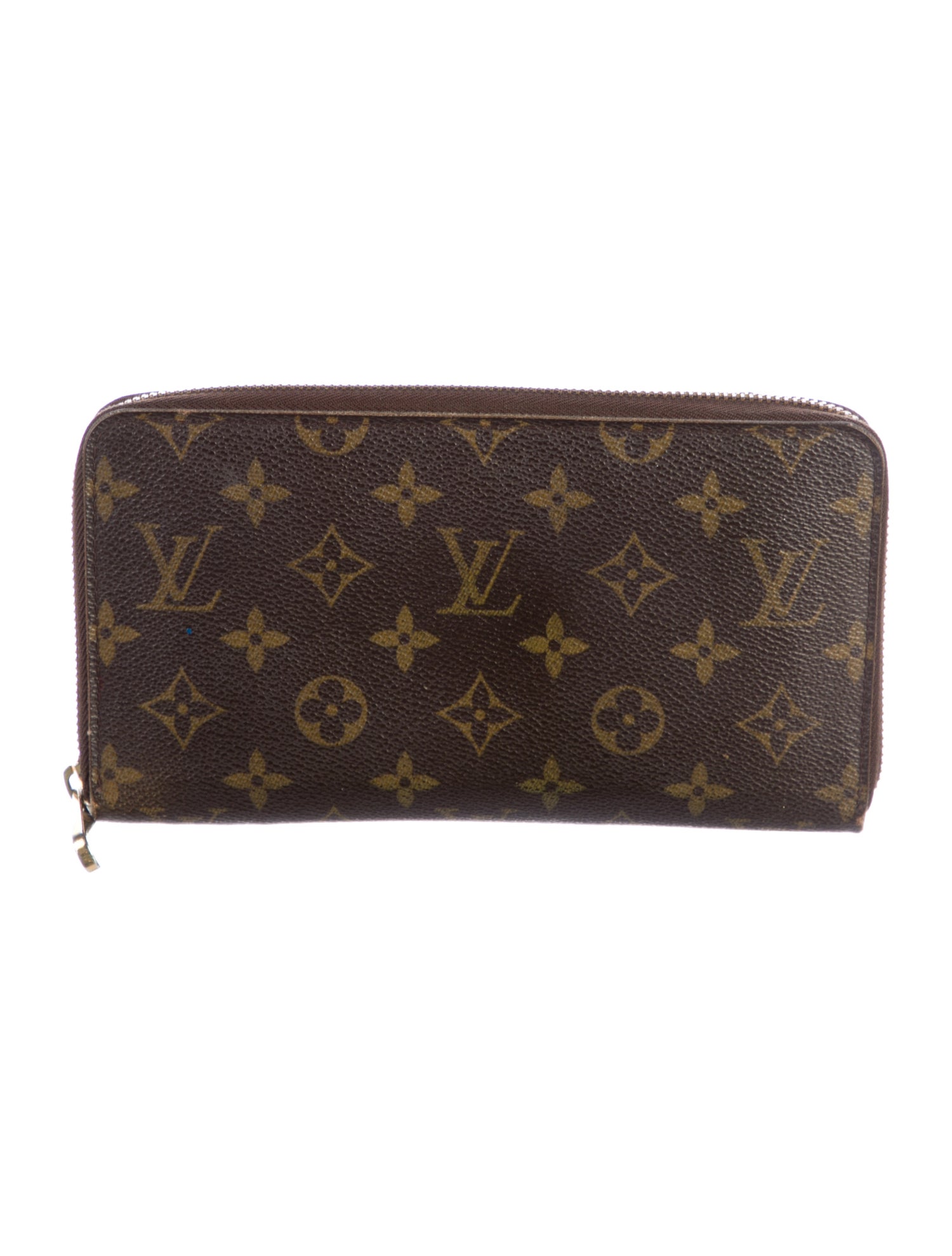 Louis Vuitton Vintage 2008 Zippy Organizer Wallet