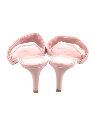 Louis Vuitton LV Monogram Leather Slides