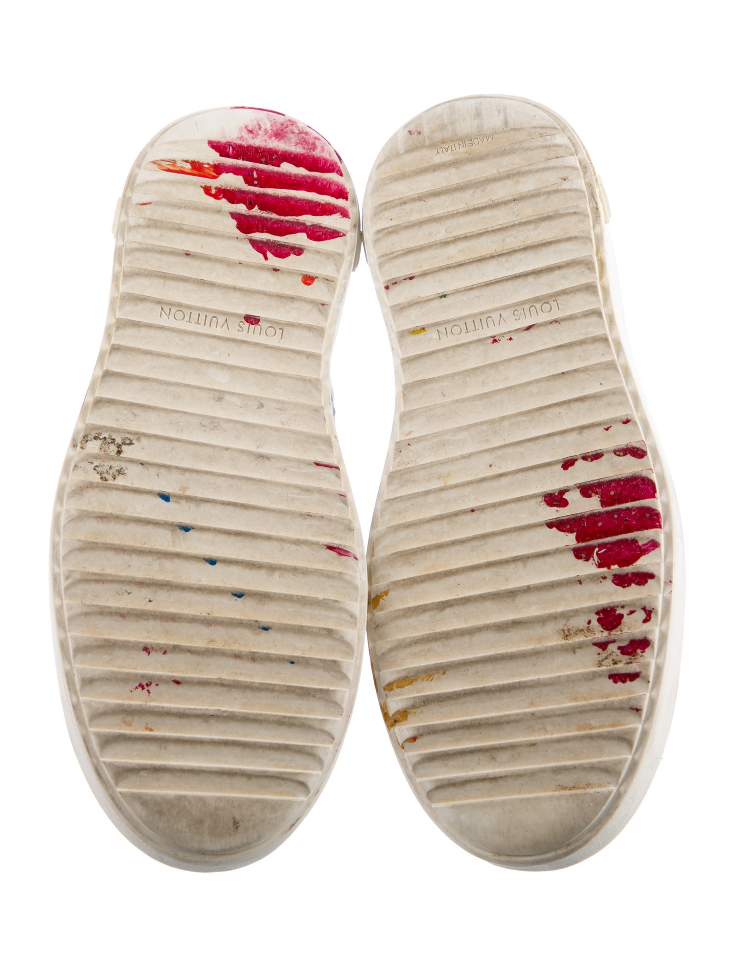 Louis Vuitton LV Monogram Leather Sneakers