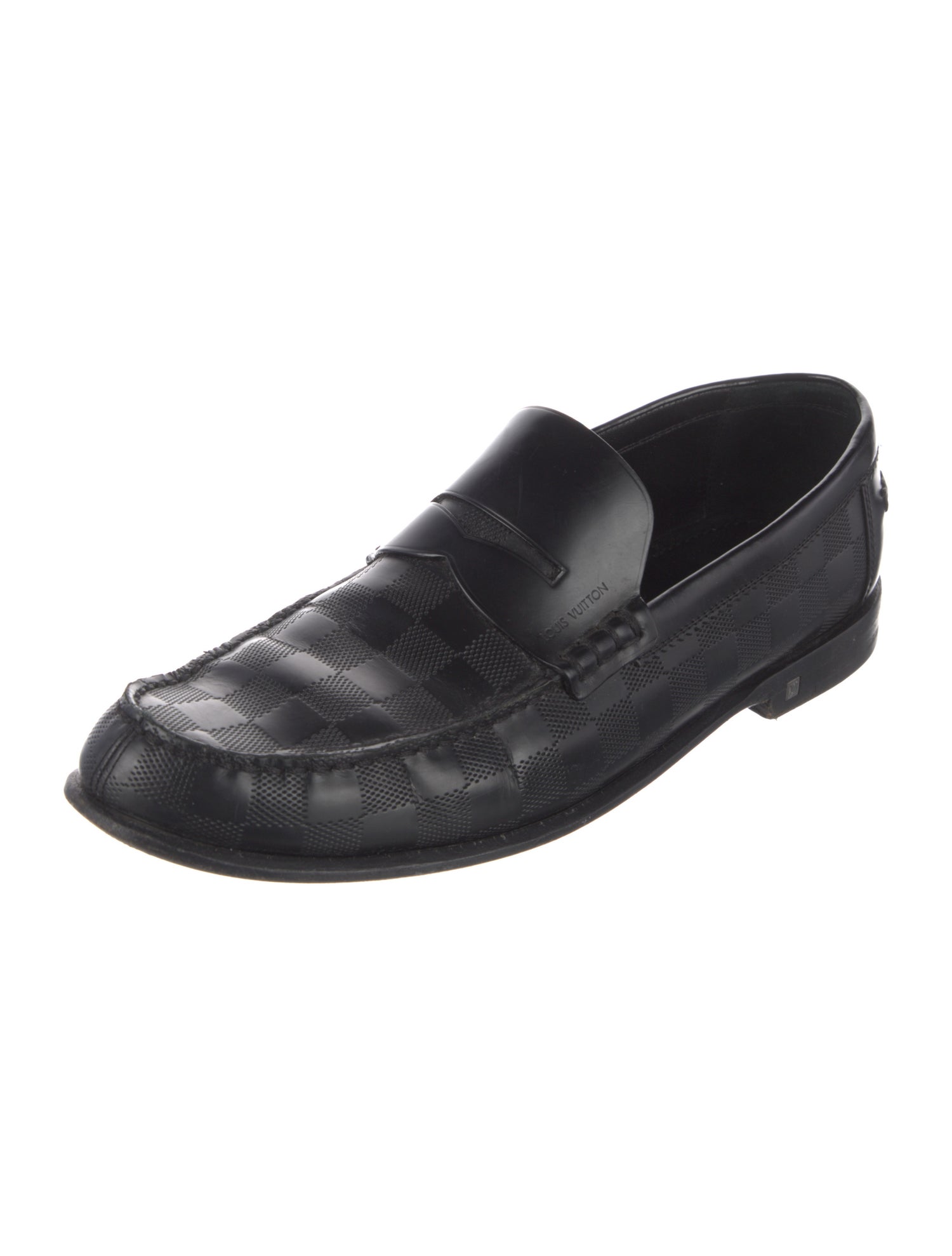 Louis Vuitton Leather Dress Loafers