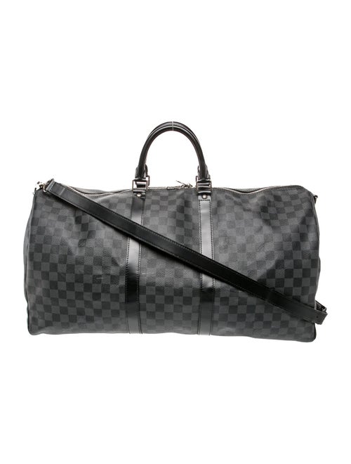 Louis Vuitton Damier Graphite Keepall Bandouliere 55
