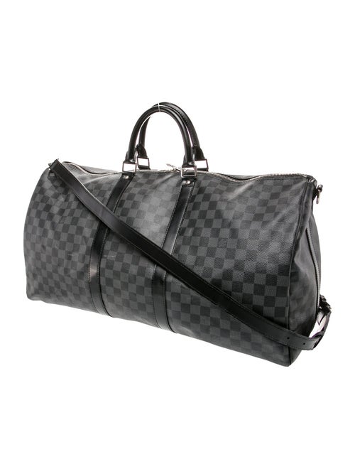 Louis Vuitton Damier Graphite Keepall Bandouliere 55