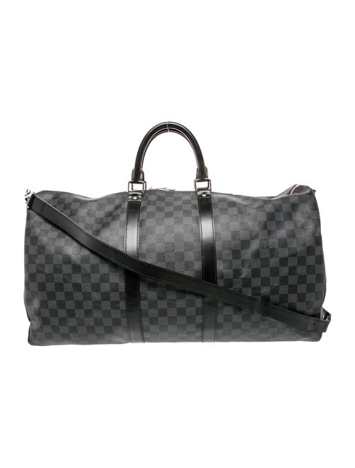Louis Vuitton Damier Graphite Keepall Bandouliere 55