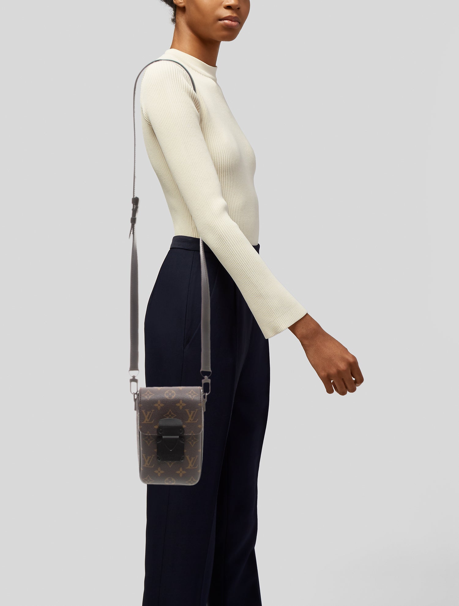 Louis Vuitton Monogram S-Lock Vertical wearable